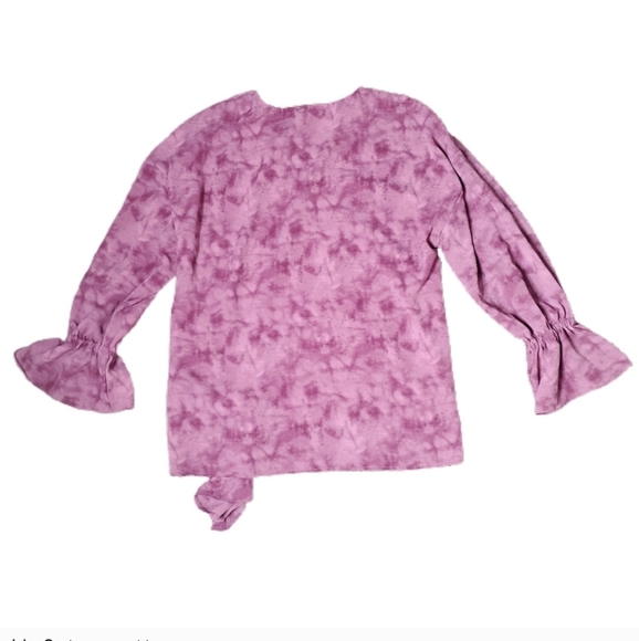 Juicy Couture Tie Dye Bell Sleeve Top - Picture 3 of 9